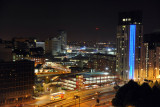 Night view from the Crowne Plaza