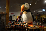 Toy stuffed puffins, Geysir