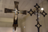 13th Icelandic crucifix and late-Middle Ages processional cross