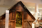 Ba∂stofa, a rural 19th C. wooden hut from Skr∂, lived in until the 1950s