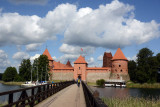 Bridge to the Island Castle of Trakai