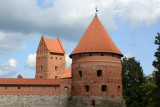 Trakai Island Castle was fully reconstructed in the 1950s are early 1960s