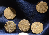Silver coins of Sigismund II Augustus, 1562, 1565