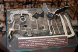 Hinges and nails found during excavations of Trakai Island Castle 1960-61