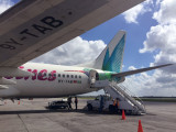 Caribbean Airlines B737 (9Y-TAB) at GEO