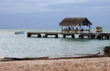 The pier at Pigeon Point, Tobago