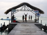 The pier at Pigeon Point, Tobago