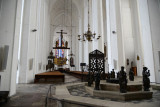 Interior of St Marys Church, Gdańsk