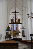 Interior of St Marys Church, Gdańsk