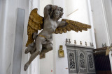 Baroque angel, St. Marys Church, Gdańsk