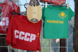 Kazakhstan and an USSR T-shirt, Almaty