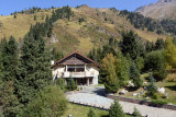 Alpine chalet, Shymbulak mountain resort village