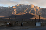 Arrival in Murghab from Osh just before sunset