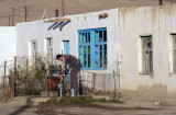 Man fetching water from a well, Murghab