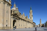 South faade, Baslica de Nuestra Seora del Pilar