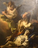 The Angel Succouring Hagar with Ismael, 1732, Giovanni Batista Tiepolo 