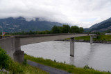 Pedestrian/Cyclist bridge over the Rhine, Switzerland and Liechtenstein 