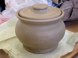 Lidded Jar - Green