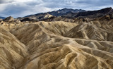Mountain abstract around Zabriski Point