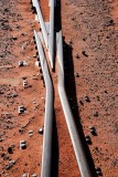 Detail of spur tracks