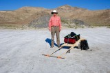 Packed up and ready to hike back