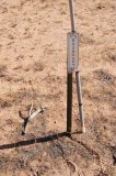 Defunct boundary in Arches National Park