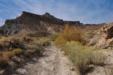 Wash and Blue Castle Butte