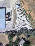 Weird pattern in the parking lot... 20111211