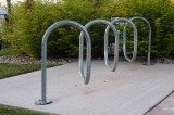 Dizzy bike rack pipe