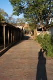 Attractive pedestrian corridor