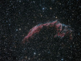 NGC 6992, la Voile Orientale