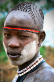 Mursi people - Young man