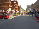 Busy Zermatt (elev 5,276 ft) - Only Electric Vehicles are allowed