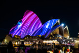Sydney Opera House during Vivid Festival 