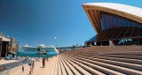 Sydney Opera House and Radiance of the Seas 
