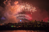 Sydney Harbour Bridge fireworks 