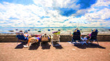 Sunbathers at Southend 