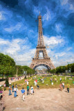 Paris with Eiffel Tower