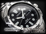 2013 SEIKO SOLAR DIVERS 200M SNE107 SNE107P1 BLACK DIAL STAINLESS STEEL BAND