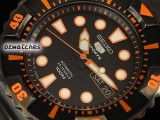 SEIKO 5 SPORTS AUTO 100M WR SNZJ21 SNZJ21J1 ALL BLACK MADE IN JAPAN