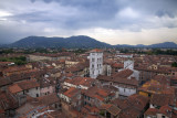 The roof tops of Lucca