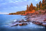 * 72.21 - Temperance Area: Sunrise Color On Shoreline