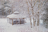 58.71 - Winter: Gazebo With Birches 