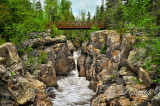 73 - Temperance River With Footbridge 