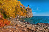 ** 44.32 - Split Rock Lighthouse: Close View With Autumn Color