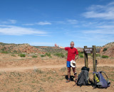 After 8 fantastic tough days we hitch out on a 30 mile dirt road to the small town of Escalante