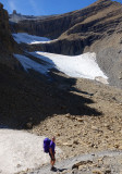 The remains of Glacier du Tallon