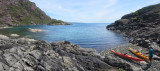 Jun 16 Near Loch Coruisk, Skye with the bad step to left