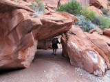 Silver Falls-Choprock Loop: Hiking up and out of Choprock Canyon