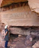 Salt Creek canyon  Cave granary